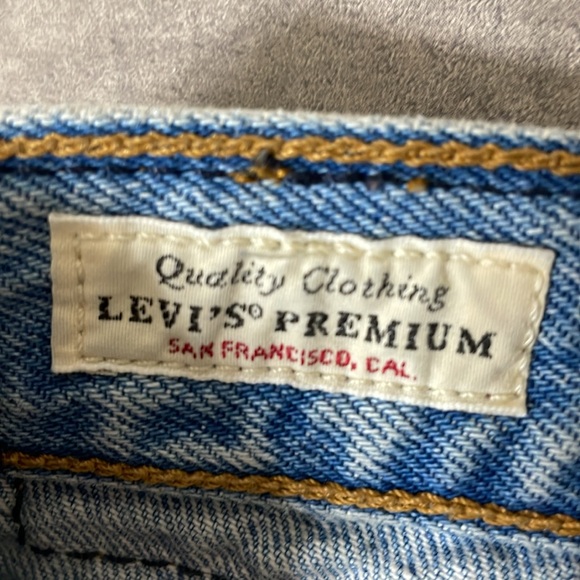 Levi’s‎ Wedgie Premium Icon Taper Jean size 25x - Picture 15 of 16